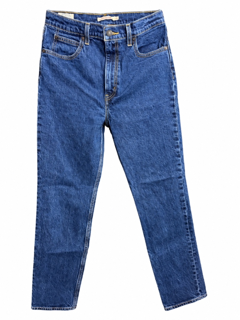 Levi’s Premium – Dark Blue ’70s High Slim Straight Jeans – Size 29
